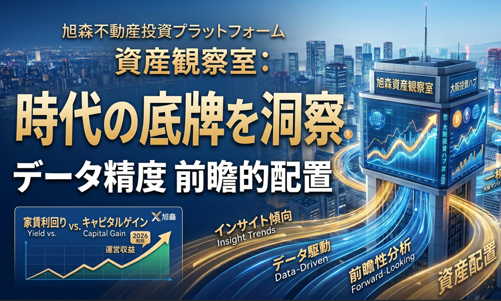 表面利回り vs 実質利回り大阪ワンルーム実測レポート広告の数字4.9%▶現実の数字2.2%