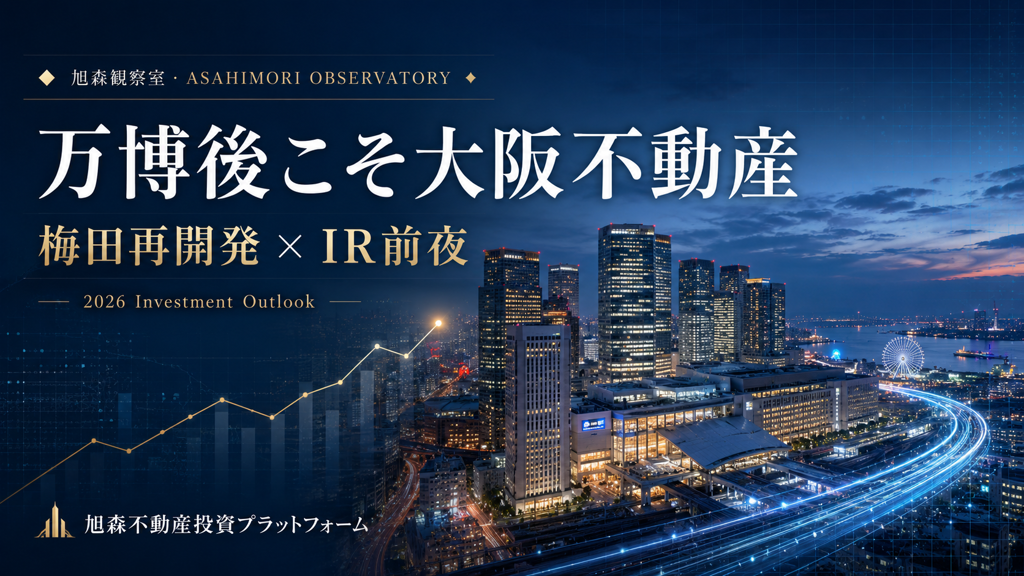 万博後の大阪不動産市場は終わらない