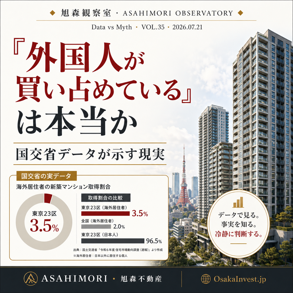 「外国人が 買い占めている」 は本当か 国交省データが示す現実